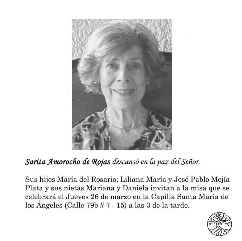 Falleció una de nuestras voluntarias del Comité de Tolima